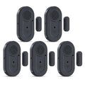 Sanjie Door Window Alarm Sensors, 5 Pack, 125dB, Volume Control - color: Grey