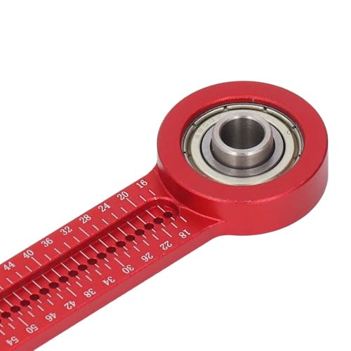 Aluminum Alloy Scriber 146mm - 360° Rotating Carpenter Tool for Woodworking and Drafting, Precision Marking Gauge