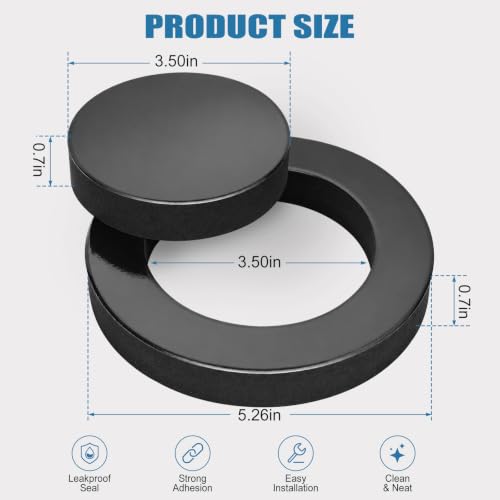 Z1200-NEOSEAL-GSKT-4 Wall Hung Toilet Gasket Z1210-57 4" Seal Kit
