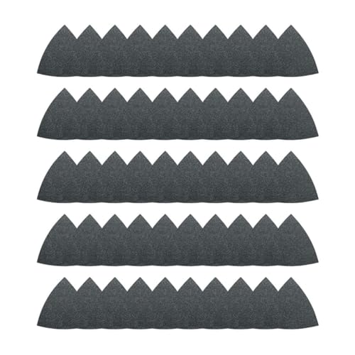 Fein Sanding Sheets with Hook & Loop Attachment - size: 180 Grit, 50-Pack