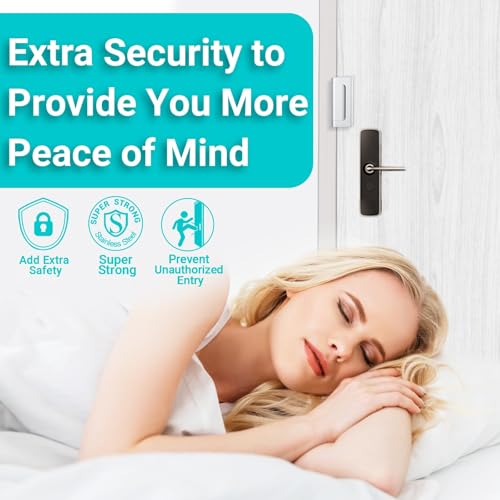 Door Reinforcement Lock Home Security Door Locks for Kids Safety Front Door