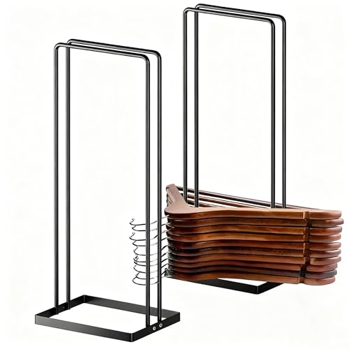 Hanger Stacker 2 Pack, Clothes Hanger Holder Organizer for Closet Laundry Room, Organizer Stacker for Coat Wire Hangers,Hanger Rack Stand Caddy for Adult Kids Velvet Pants Hangers Storage - color: Black, size: 2 Pack