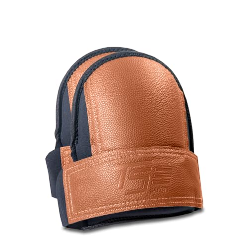 TSE Safety Super Soft Work Knee Pads, Premium Quality Neoprene Kneeling Pads, Extra Thick Comfortable Knee Pads for Men and Women, BROWN - color: Brown