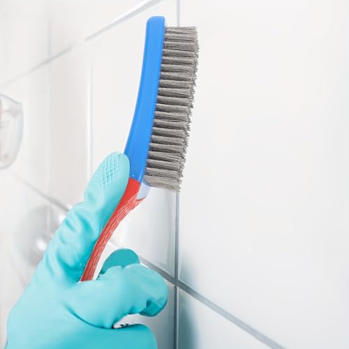 Stainless Steel Wire Brush, Ergonomic Plastic Handle, Perfect for Removing Rust, Sludge, Dirt, and Paint, deep Cleaning