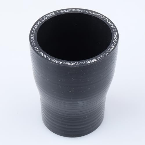 AC PERFORMANCE ID 1-7/8" to 1.5" Straight Silicone Hose Reducer Black - color: Black, size: ID 1-7/8" to 1.5" (48mm to 38mm)