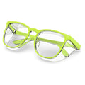 Stylish Safety Glasses, Clear Anti-Fog Anti-Scratch Protective Glasses For Men And Women - color: Apple Green