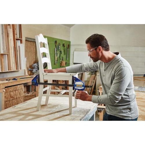 IRWIN QUICK-GRIP One-Handed Bar Clamp, Heavy-Duty, 24", 1964714 - size: 24 Inch, style: 24 Inch