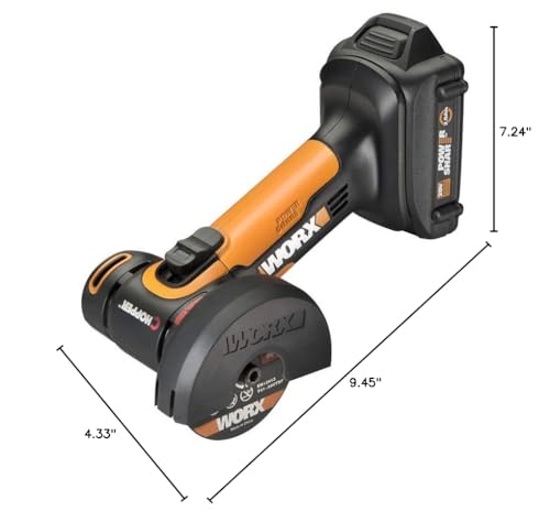 WORX Cordless Mini Cutter, 20V 3-Inch, WX801L