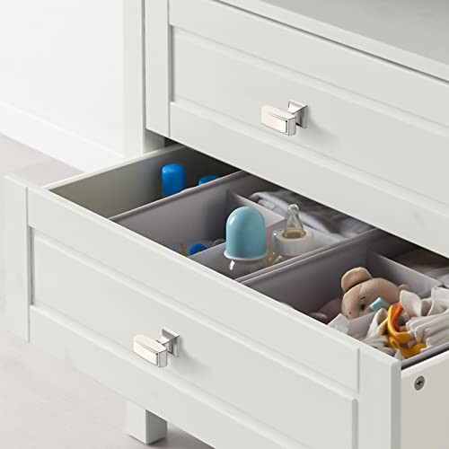 Amerdeco 10 Pack Brushed Satin Nickel Cabinet Knobs 1.4 Inch(35mm) Single Hole Cabinet Handles Dresser Knobs Drawer Knobs and Pulls for Bathroom Cabinets ZH0010 - color: Brushed Satin Nickel, size: Single Hole