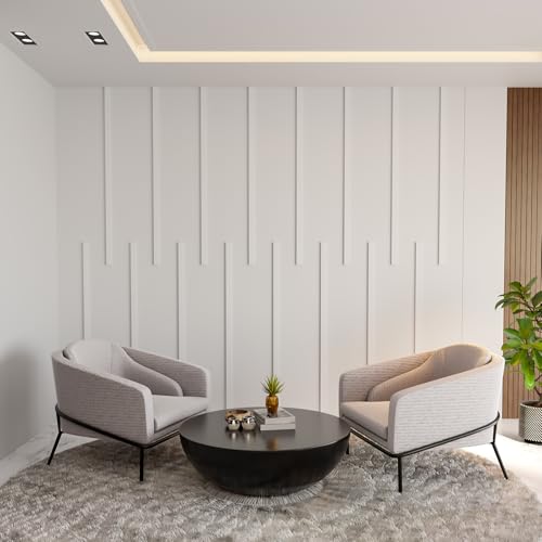 Pangda Peel and Stick Wall Molding Kit,Simple Style - style: Simple Style