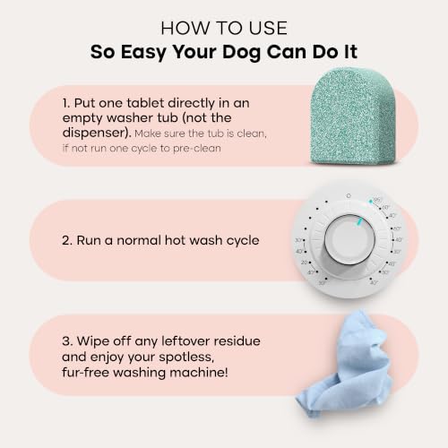 Uproot Clean Washing Machine Cleaning Tablets Ultra 40% Stronger, 24 Pack - style: Ultra