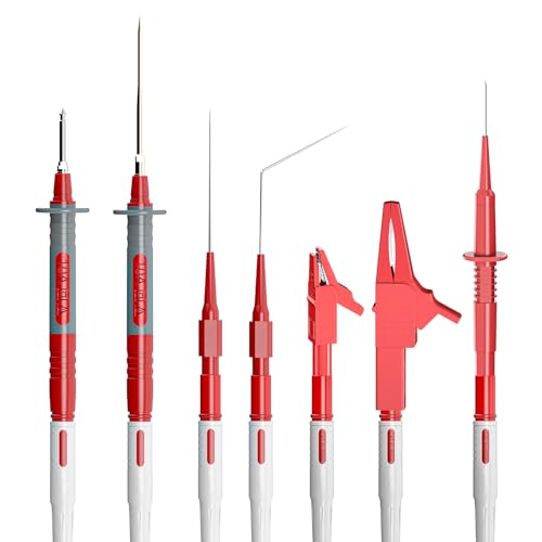 Goupchn 47PCS Multimeter Test Leads Kit with Replaceable Probes Set - style: 47PCS