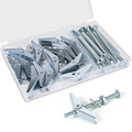 56pcs 1/4 Inch Heavy Duty Drywall Anchors, 14 Sets - size: 1/4"-56pcs(14sets)