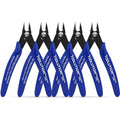 Small Wire Cutters Micro Flush Cutter Snips Zip Tie Cutter-5 Pack - size: 5 Pack