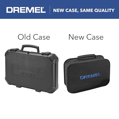 Dremel 4300-5/40 Rotary Tool Kit with Pivot Light and 40 Accessories - style: 45 Piece Kit