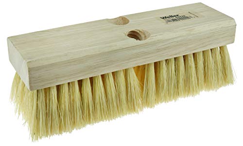 Weiler 44429 9" Block Size, 5 X 14 No. Of Rows, Wood Block, Tampico Fill, Deck Scrub Brush - size: 9", style: Tampico