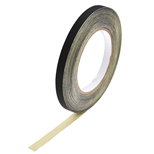 uxcell 10mm Acetate Cloth Tape for Laptop Electric Auto Guitar Repair High Temperature Adhesive Tape Black 30m/98.4Ft - size: 10mm