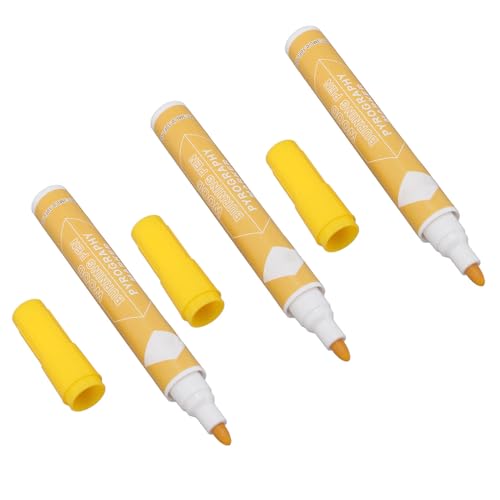 Semme 3Pcs Pyrography Wood Burning Pen Set with Thermal Effects for Beginners Artists Projects Scorching Craft Tool