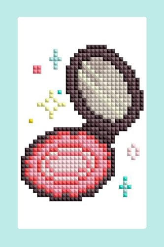 DIAMOND ART CLUB Mini Dazzles - Makeup Diamond Art Kits for Adults - color: Makeup