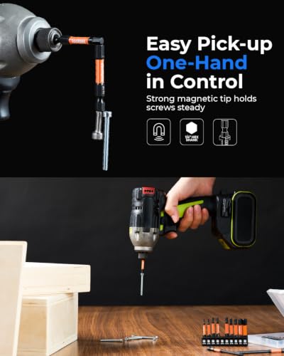 toolant SAE Impact Allen Wrench Drill Bit Set, 10-Piece, 4-inch - size: 4" 10PCS(5/64"-5/16")