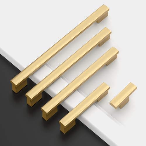 Asidrama 10 Pack 3.75 Inch(96mm) Champagne Bronze Cabinet Pulls Kitchen Cabinet Handles Champagne Cabinet Pulls Cabinet Hardware for Cupboard Drawer - color: Champagne Bronze, size: 3.75" Hole Center(96mm)