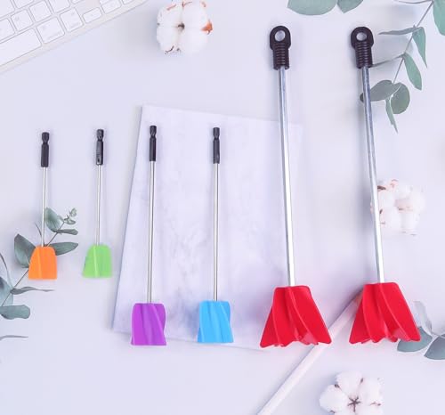 3 Sizes/6 Pack Paint Mixer,11.8 Inch, 1 Gallon Paint Mixer for Drill, Resin Mixer, Epoxy Mixer, Paint Stirrer for Drill, Drill Mixer Attachment, Epoxy Resin Mixer, Drill Paint Mixer