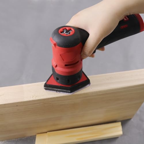 90mm x 65mm Triangle Sanding Sheets, Fits for Milwaukee M12 Fuel Sander - style: 80-240 Grit