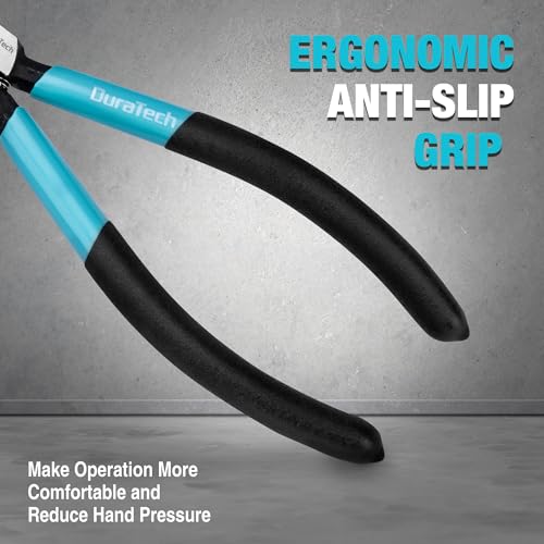 DURATECH 5" & 6" Wire Cutter, Flush Cutter with CNC Machined Edges