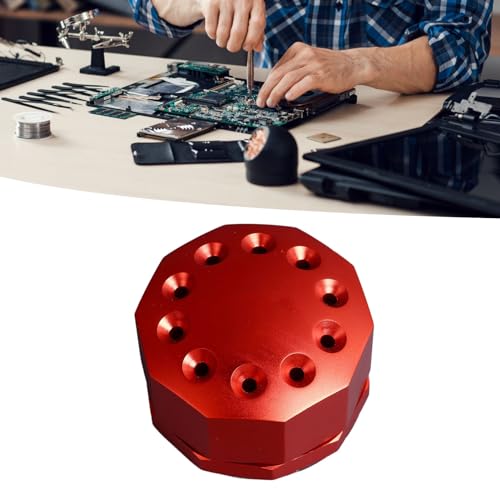 Rotatable Screwdriver Storage Rack, Organizer Holder for Repair Work,Gift, Non Slip, Space Saving Design
