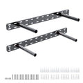 2pcs Floating Shelf Hardware Heavy Duty Hidden Shelf Brackets Support,Wall Mounting Invisible Floating Shelves Bracket Without Jig (18" x 6" x 1.5" Without Tools) - size: 18" x 6" x 1.5"