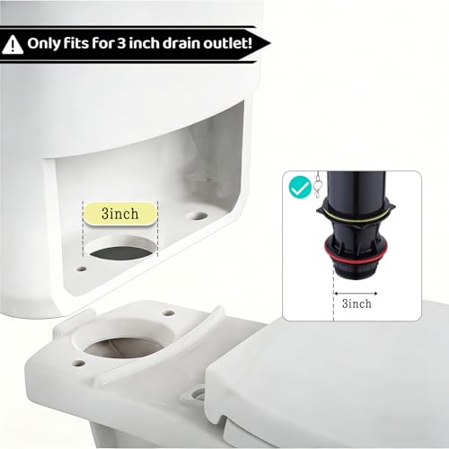Toilet Flush Valve Kit Compatible with Kohler K-1117210 1.28 GPF, Replaces GP51487 Tank Bolt, Complete Toilet Repair Kit with Bolts Gaskets Hardware