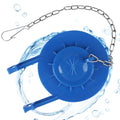Universal Toilet Flapper Replacement 2 Inch - Compatible with Most American Standard Kohler Fluidmaster Toto Gerber Toilets Tank Water Saving Rubber Flush Valve Flapper with Stainless Chain Blue 1Pack - style: 2 inch-1 Pack