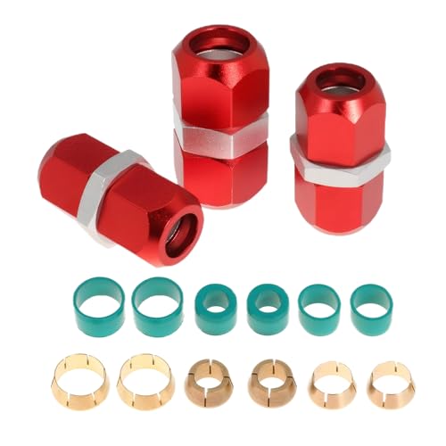 Air Conditioning Repair Splice for Dorman 800-640 800-641 800-642 5/8 inch 3/8 inch 1/2 inch Line Splice A/C Line Splice Repair Tools Connector Kit - size: Line-64012