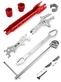 6Pcs Plumbing Tools with Multifunctional Sink Wrench & Basin Wrench