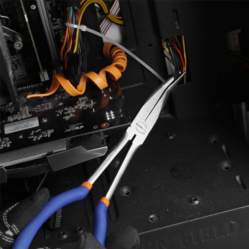 11'' Extra Long Needle Nose Pliers for Narrow and Limited Spaces - style: 11'' 45 Degree Angle