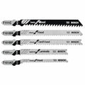 Bosch TPW005 5 pc. T-Shank Jig Saw Blade Set for Pro-Wood - size: 5-Pack-Black