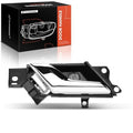 A-Premium Front or Rear Left Driver Side Interior Door Handle | Compatible with Chevrolet Captiva Sport 2012 2013 2014 2015 & Saturn Vue 2008 2009 2010, Chrome, Replace# 96660863, 96861998 - style: Front or Rear Left
