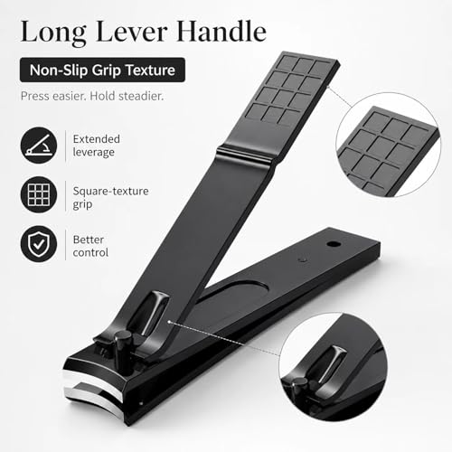 Aogeili Nail Clippers Set, Toenail Clippers & Fingernail Clipper Cutters - size: Large/Small