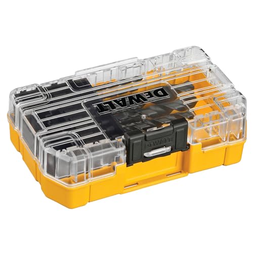 DEWALT Drill Bit Set, 3-Flats Shank,14-Piece, 135 Degree Split Point, for Plastic, Wood and Metal (DWA1184)