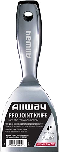 ALLWAY UX4F Premium One-Piece Flex Stainless Steel Joint Knife, 4" - size: 4"