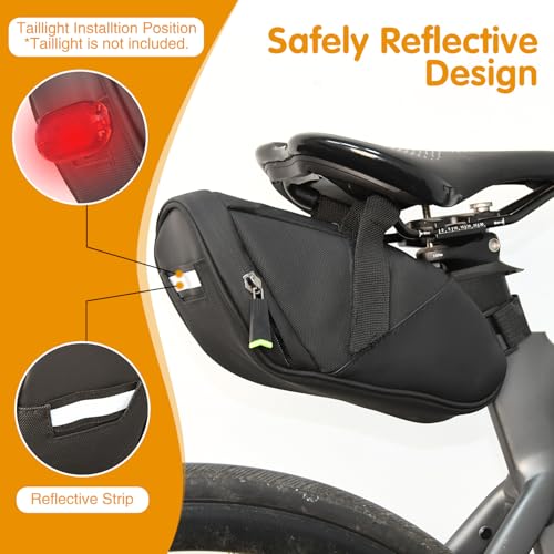 Bike Repair Kit, Bike Bag With Tire Pump, Bike Multitool, Allen Wrenches - size: Bike Seat Bag Set