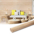 Art3d 48 x 96 in Natural Bamboo Wall Panel, 1-Pack, Light-Carbonized - color: Light-carbonized, size: 1-48 inches x 96 inches