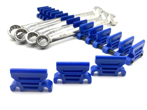 Professional 42 Wrench Organizer Set - Blue