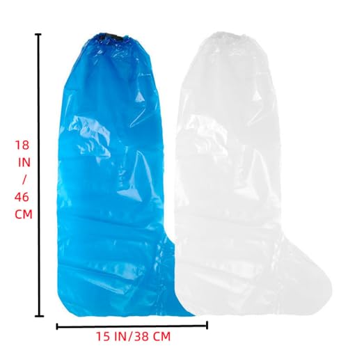 20 disposable shoe covers. 10 pairs of thickened waterproof plastic boot covers. suitable for rainy weather.