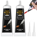 8 OZ/240Ml Liquid Electrical Tape, 2 Pack 4 OZ 120ML Liquid Tape, Waterproof Fast Fixed Dry Sealing Glue, Electrical Sealant, Wire Glue, Indoor/Outdoor Use, Marine Automotive/Outdoor Repair