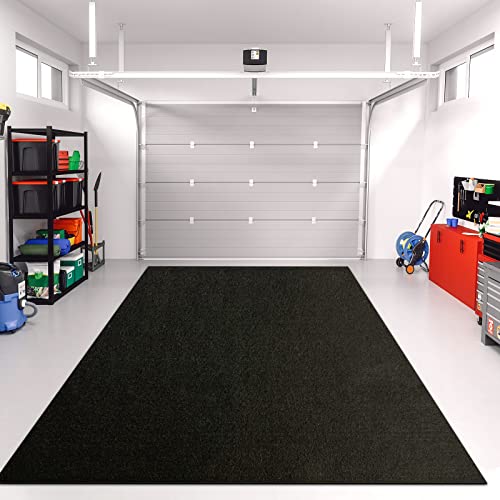 LINLA Absorbent Oil Spill Mat, Garage Floor Mat, Oil Pad for Car - size: 6'8" x 8'6" (Rectangular)