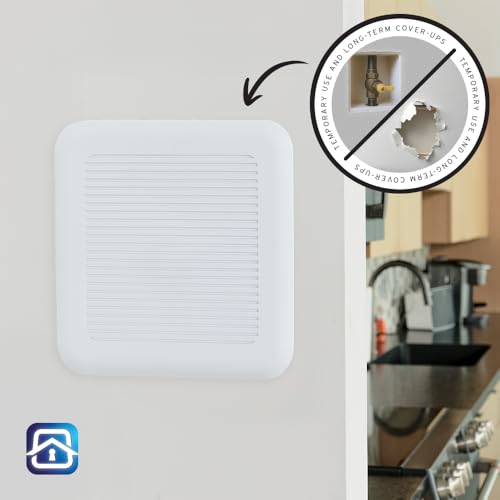 EverSafe EZ-Patch Dual-Function Wall Repair Access Panel, Easy Patch, No-Tool, Removable, 10" x 10" - size: 10" x 10"
