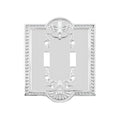 Nostalgic Warehouse Meadows Light Switch Cover Plate - color: Bright Chrome, size: Double Toggle