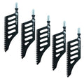 Special Wood T142HB Jigsaw Blades, Black, Steel Construction, Special-Shaped Design for Wood Cutting, 5 Pack