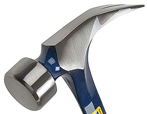 ESTWING Framing Hammer, 25 oz Smooth Face, Shock Reduction Grip, E3-25S - style: Smooth Face
